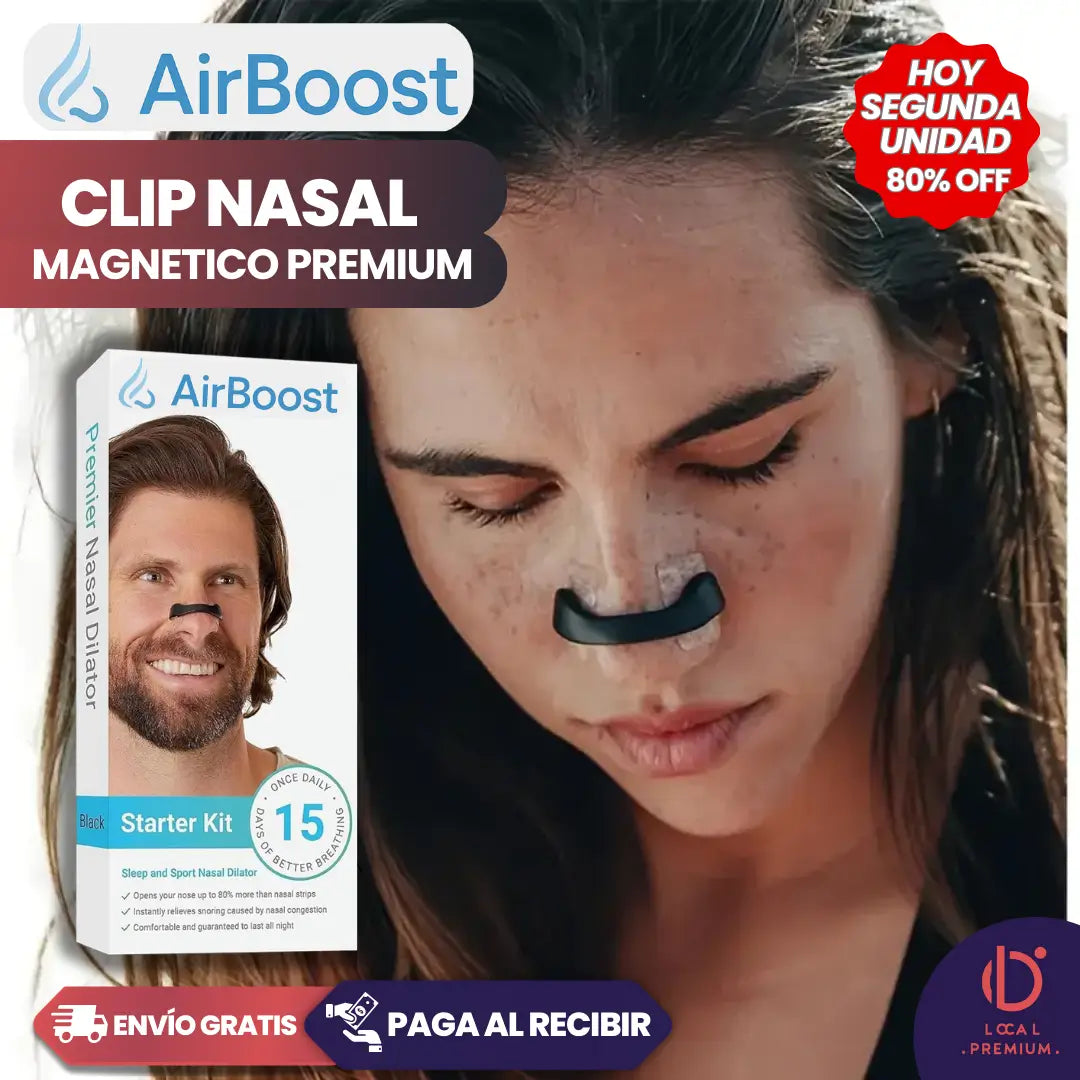 AirBoost® Respira Mejor, Duerme Mejor, Rinde Mas