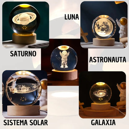 MagicGalaxy® Esfera de Cristal Universos 3d